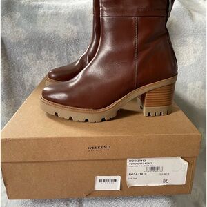 Pedro Miralles Brown Heeled Boots